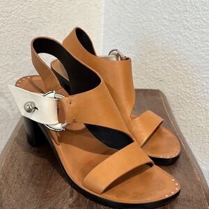 Rag & Bone Arc Block Heel Women’s Sandals Size 7.5 US 37.5 EU